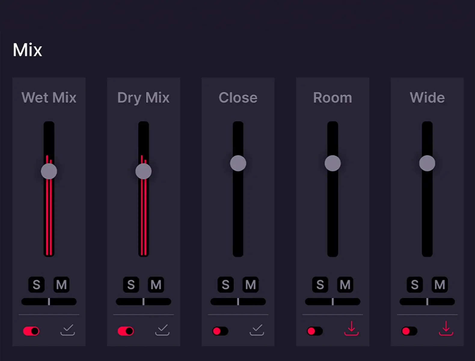 Coming soon to Musio - Advanced mixing controls